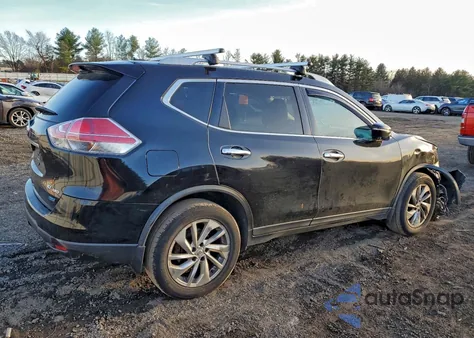 2014 Nissan Rogue S из США, поврежденный, VIN 5N1AT2MV4EC762018